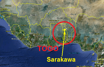 Sarakawa, Togo, Afrique