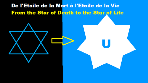 De l'Etoile de la Mort à 6 branches à l'Etoile de la Vie à 7 branches.