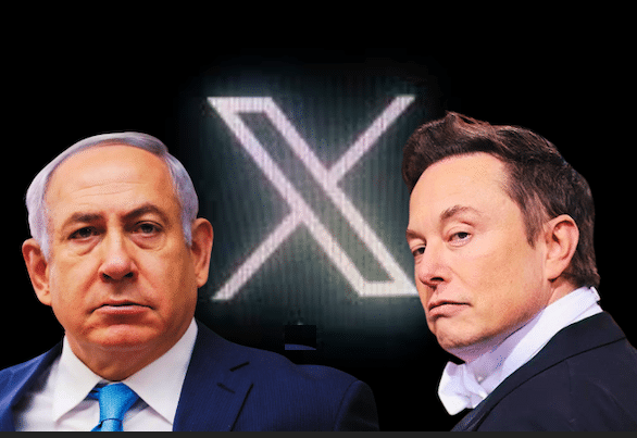 Benyamin Netanyahu and Elon Musk