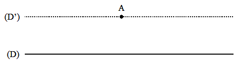 Cinquième Postulat d'Euclide