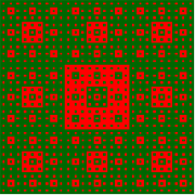 Tapis de Sierpinski Eden