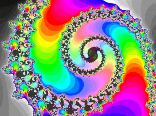 Spiral fractal of Juila