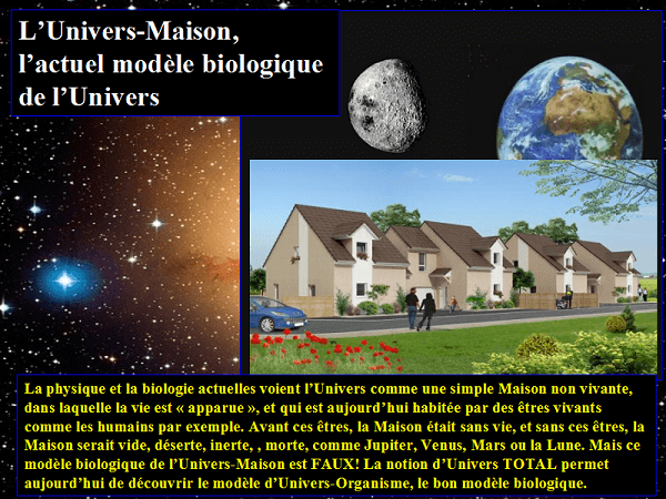 Modèle de l'Univers, modèle Univers-Maison