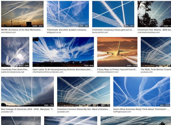 Quadrillanges de chemtrails