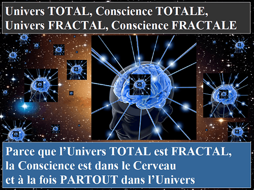 La conscience est partout dans l'Univers TOTAL, FRACTAL