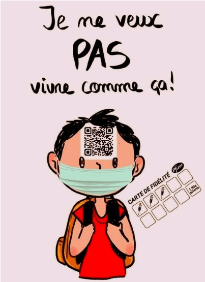 Humains réduits à un QRCode