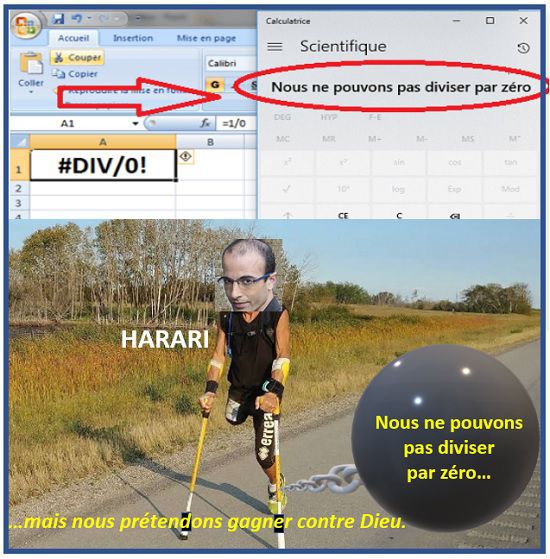 Ils ne savent pas diviser par 0 mais prétendent vaincre Dieu