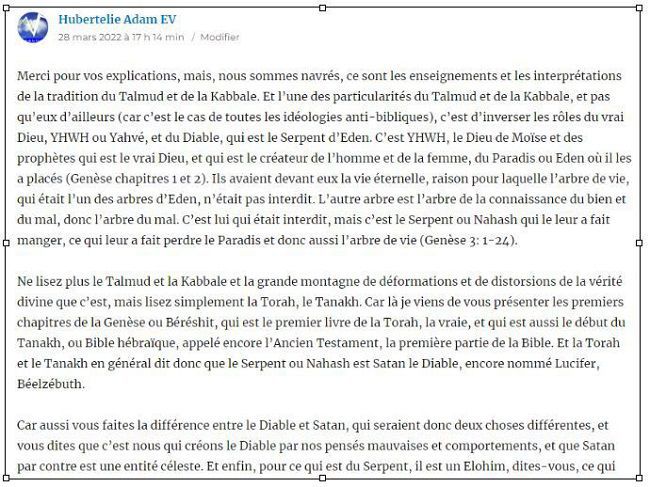 Combat spirituel avec talmudo-kabbaliste Alexandre Jérus 2