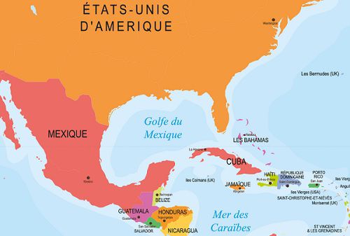 Cuba par rapport aux USA