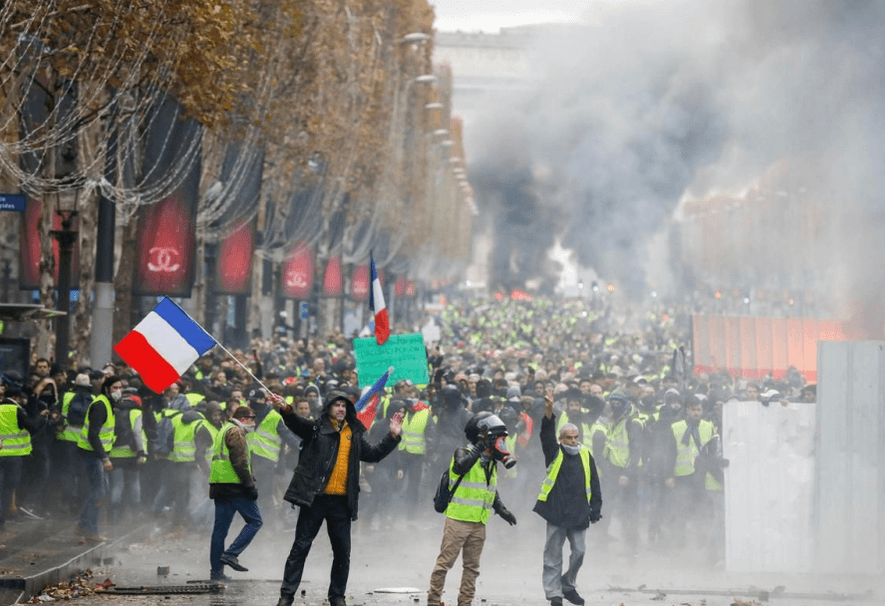 France transformée en Bande de Gaza