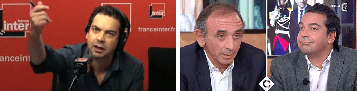 Patrick Cohen et Eric Zemmour