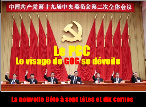 Le PCC, le visage de GOG et MAGOG se dévoile