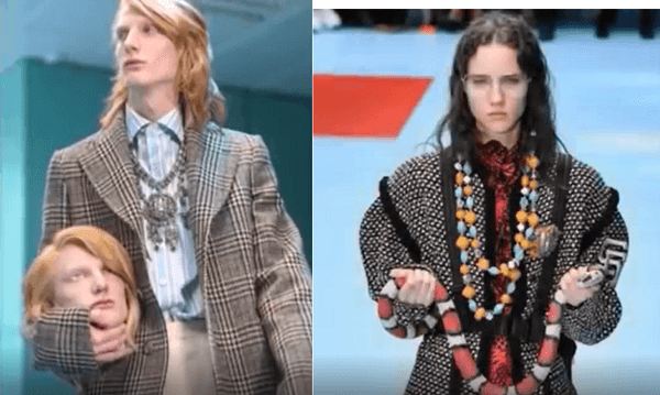 Le très satanique défilé GUCCI Hiver 2018, Serpent