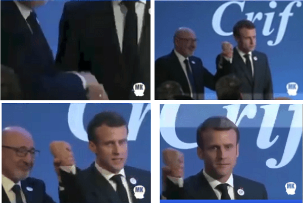 Macron marionnette du Crif