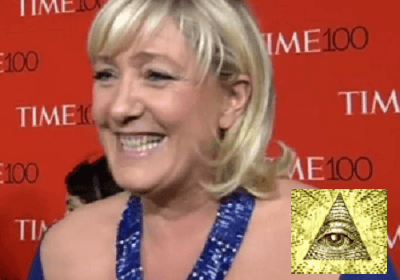 Marine Le Pen heureuse d'être honorée par Times