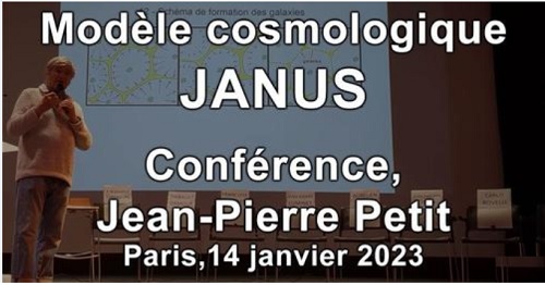 Conférence modèle cosmologique JANUS par Jean-Pierre PETIT