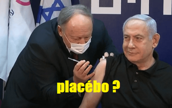 Netanyahou s'est fait piquer peut-être avec un placébo 1