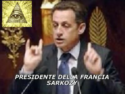 Signe Illuminatis Lucifer, Deux Doigts, Un Doigt, chez Sarkozy, 