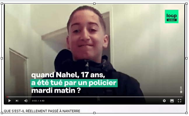 Naël, mineur de 17 ans tué par des policiers