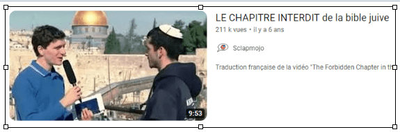 Video_ le chapitre interdit de la bible juive