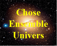 Chose, Ensemble, Univers