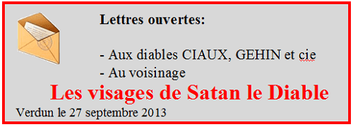 Lettres aux diables et au voisinage