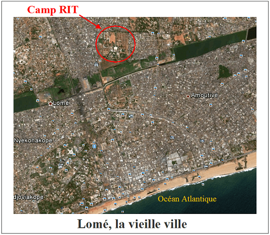 Le Camp RIT de Lomé au Togo